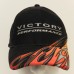 Victory Performance Motorcycles USA Ball Cap w/ Flames Trucker Hat/Baseball OSFA  eb-37440562